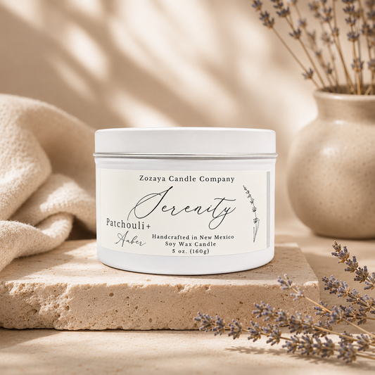 Serenity | 5 oz Tin Candle