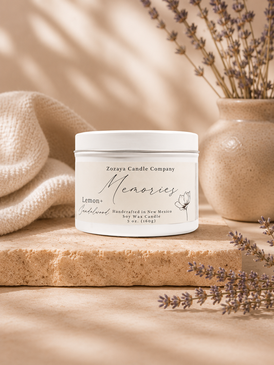 Memories | 5 oz Tin Candle