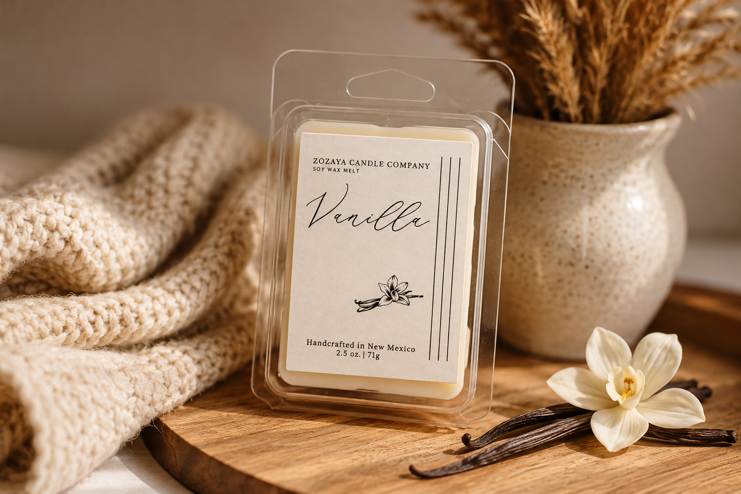 Vanilla wax melt