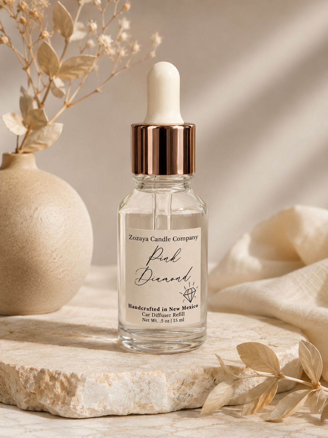 Pink Diamond Refill Bottle