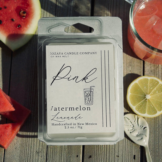 Pink watermelon lemonade