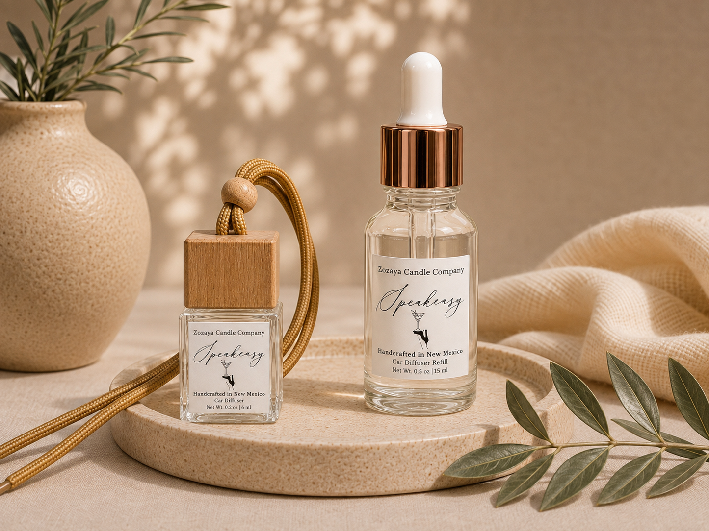 Speakeasy Car Diffuser Set