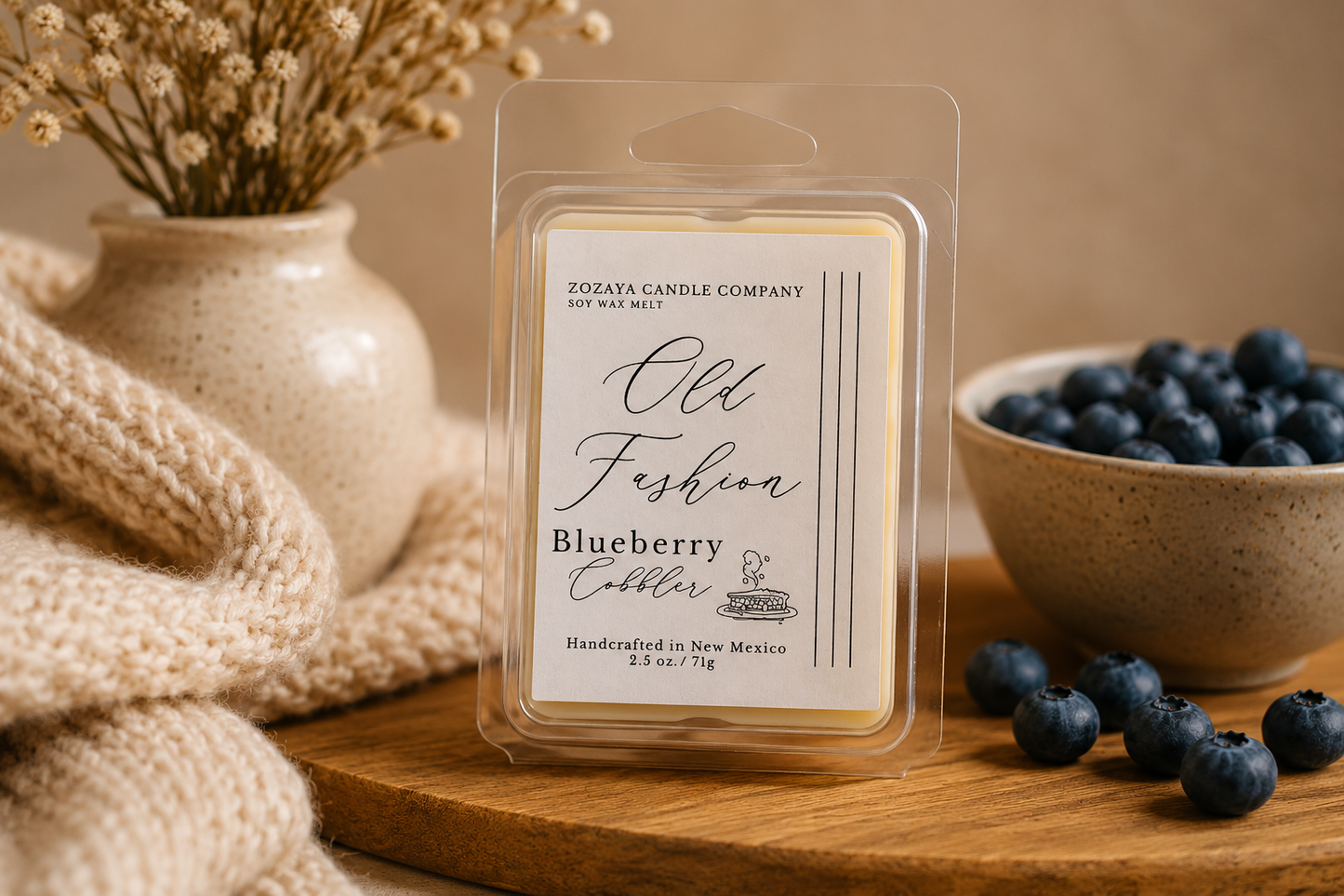Old Fashion Blueberry Cobbler